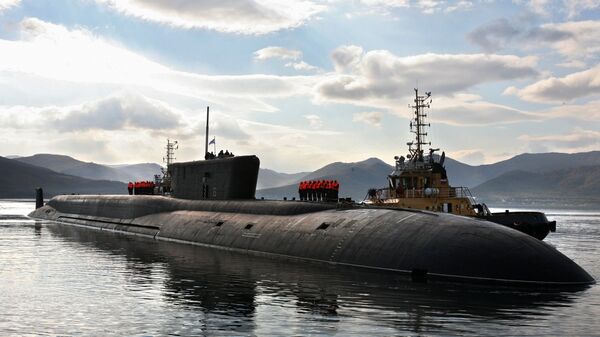 Руска нуклеарна подморница класе Бореј Владимир Мономах - Sputnik Србија