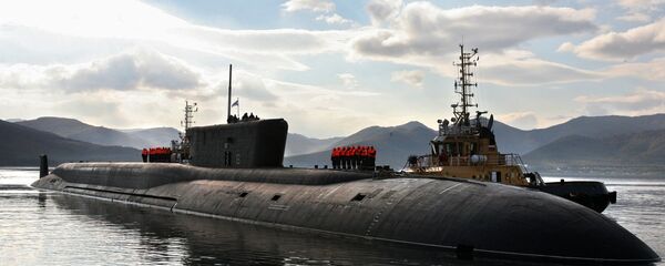 Ruska nuklearna podmornica klase Borej Vladimir Monomah Ruska nuklearna podmornica klase Borej Vladimir Monomah - Sputnik Srbija