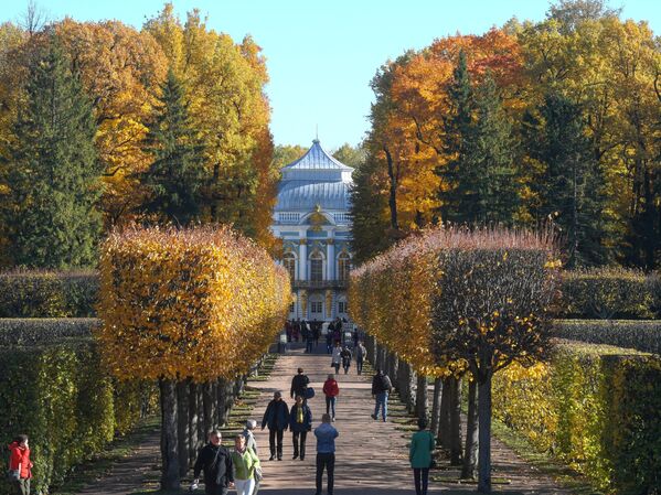Jesen u Carskom selu u Sankt Peterburgu - Sputnik Srbija