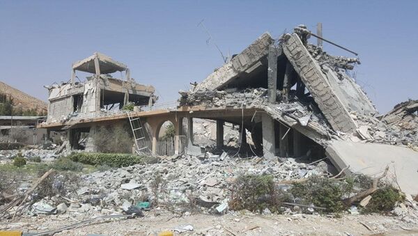 Istraživački centar u Siriji porušen u napadu američke koalicije - Sputnik Srbija