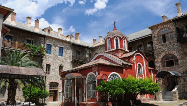 Iverski manastir na Svetoj gori - Sputnik Srbija
