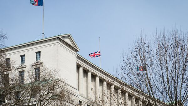 Зграда Министарства одбране Велике Британије у Лондону - Sputnik Србија