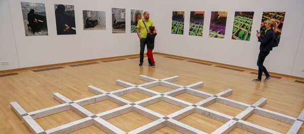 Илији Шошкићу је тек после пет деценија и статуса једног од најбољих светских авангардиста отворена ретроспективна изложба у домовини Илији Шошкићу је тек после пет деценија и статуса једног од најбољих светских авангардиста отворена ретроспективна изложба у домовини - Sputnik Србија