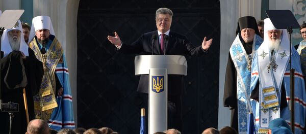 Петро Порошенко у Кијеву Петро Порошенко у Кијеву - Sputnik Србија