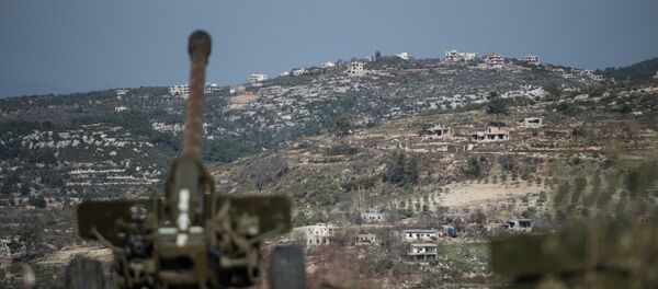 Artiljerija sirijske vojske na položajima u provinciji Idlib na severo-zapadu Sirije - Sputnik Srbija