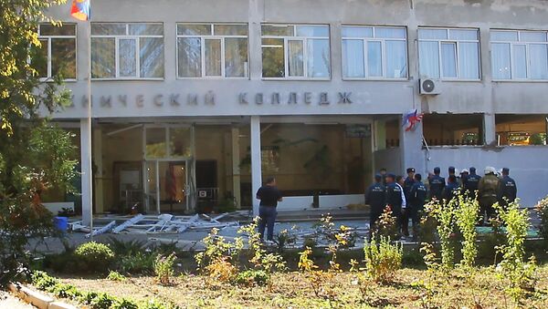 Politehnička škola u Kerču nakon eksplozije - Sputnik Srbija