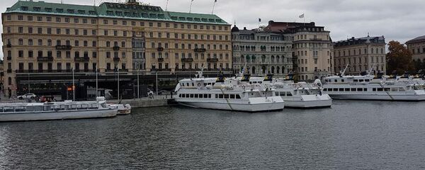 Gamla stan, stari deo Stokholma, u oktobru Gamla stan, stari deo Stokholma, u oktobru - Sputnik Srbija