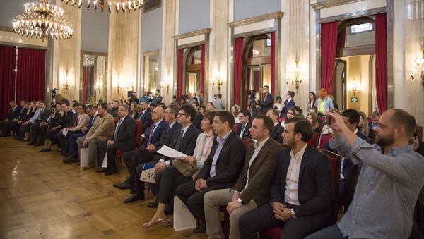Mladi lideri Srbije i Rusije na konferenciji u Beogradu - Sputnik Srbija