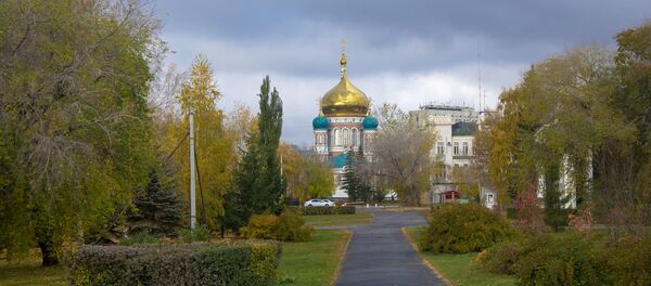 Храм Светог успења у Омску Храм Светог успења у Омску - Sputnik Србија