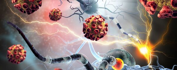 Ћелике рака и нервне ћелије Ћелике рака и нервне ћелије - Sputnik Србија