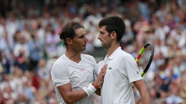 Rafaerl Nadal i Novak Đoković - Sputnik Srbija