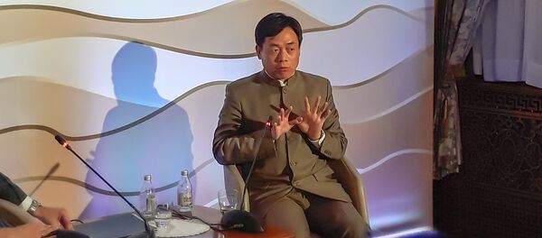 Професор Ванг на промоцији своје нове књиге „Кина повезује свет“ - Sputnik Србија