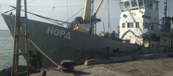 Руски риболовачки брод Норд кога су заплениле украјинске власти - Sputnik Србија