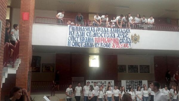 Učenici Danilovgradske gimnazije - Sputnik Srbija