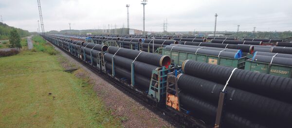 Cevi za gasovod Severni tok 2 - Sputnik Srbija