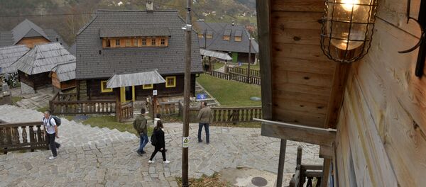 Pozorišni festival u Drvengradu Pozorišni festival u Drvengradu - Sputnik Srbija