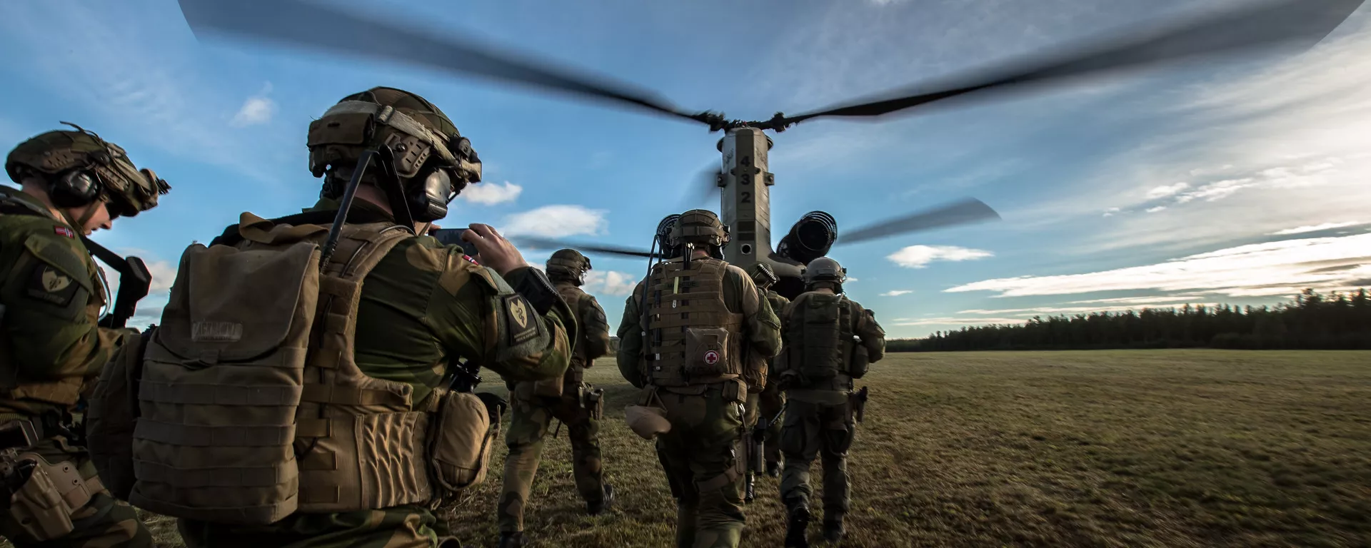 Norveški vojnici na vojnim vežbama  NATO-a Spoj trozupca 2018 - Sputnik Srbija, 1920, 15.01.2022