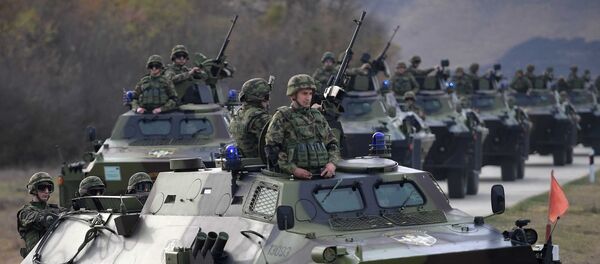 Провера припремљености 5. батаљона војне полиције за вежбу „Век победника 1918-2018“ Провера припремљености 5. батаљона војне полиције за вежбу „Век победника 1918-2018“ - Sputnik Србија