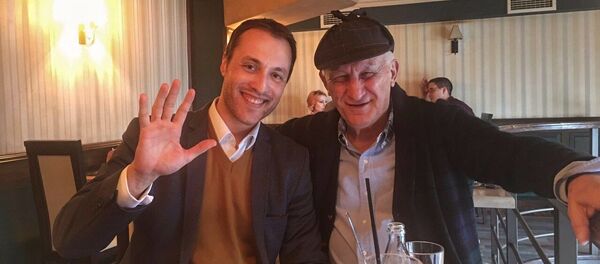 Marko Milačić i Matija Bećković - Sputnik Srbija