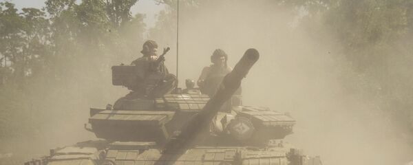 Устаници у Доњецку у близини аеродрома - Sputnik Србија