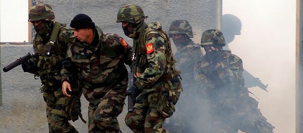 Припадници анти-терористичке јединице Црне Горе Припадници анти-терористичке јединице Црне Горе - Sputnik Србија