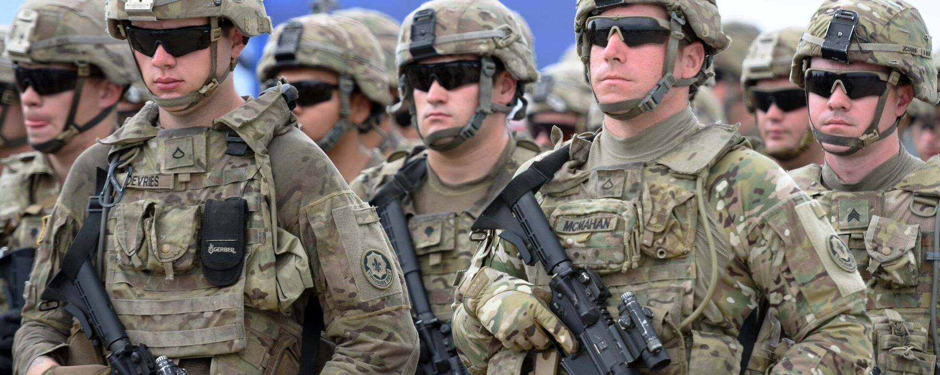 Američki vojnici na vojnim vežbama Dostojni partner 2018 u okviru NATO-a u Gruziji - Sputnik Srbija, 1920, 14.04.2021