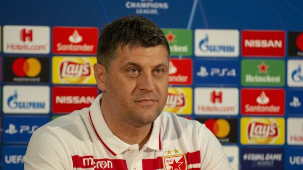 Trener Crvene zvezde Vladan Milojević - Sputnik Srbija