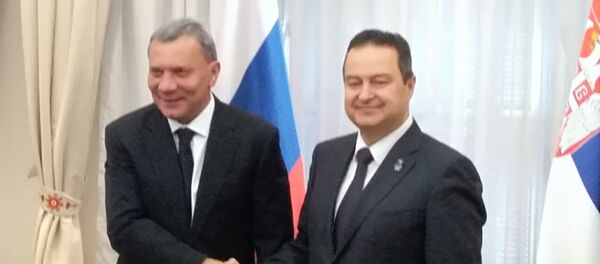 Јуриј Борисов и Ивица Дачић Јуриј Борисов и Ивица Дачић - Sputnik Србија