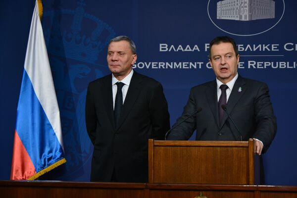 Јуриј Борисов и Ивица Дачић - Sputnik Србија