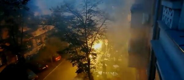 Bakljada Grobara pred meč sa Cibonom Bakljada Grobara pred meč sa Cibonom - Sputnik Srbija