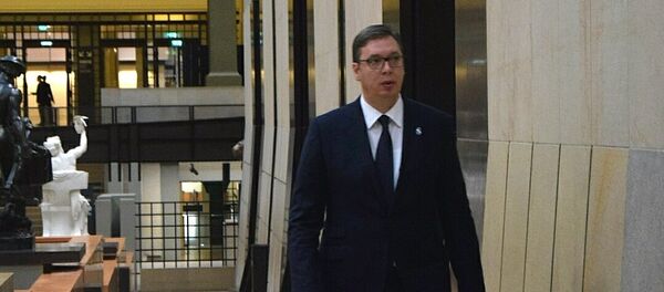 Aleksandar Vučić u muzeju Orsej Aleksandar Vučić u muzeju Orsej - Sputnik Srbija