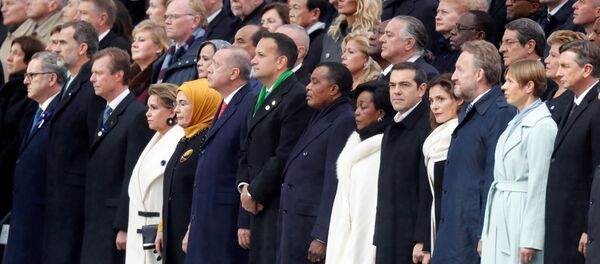 Свечаности у Паризу поводом 100 годишњице победе у Првом светском рату - Sputnik Србија