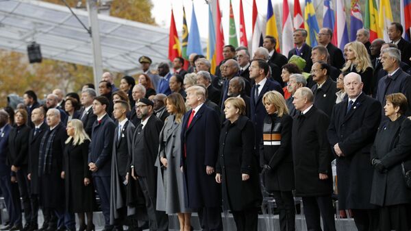 Svetski lideri na svečanosti u Parizu - Sputnik Srbija