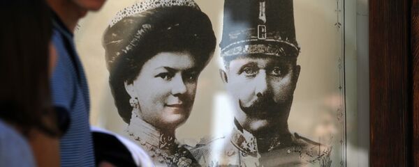 Франц Фердинанд са супругом Софијом - Sputnik Србија