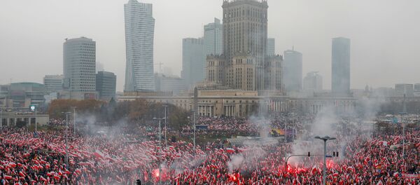Прослава стоте годишњице независности Пољске у Варшави. Прослава стоте годишњице независности Пољске у Варшави. - Sputnik Србија