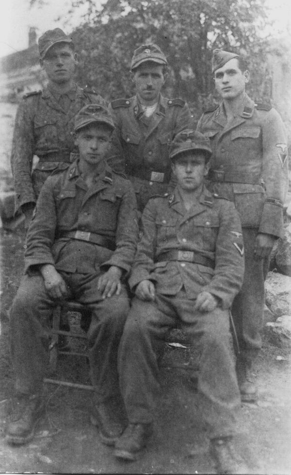 Припадници 13. СС дивизије „Ханџар“ из Новог Пазара - Sputnik Србија