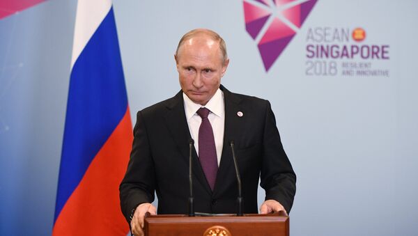 Владимир Путин у Сингапуру - Sputnik Србија