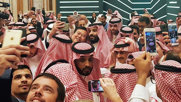 Саудијски принц Михамед на арапском Давосу - Sputnik Србија