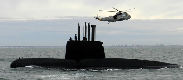 Arhivska fotografija argentinske podmornice San Huan Arhivska fotografija argentinske podmornice San Huan - Sputnik Srbija