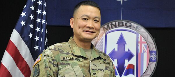 Командант Бондстила Рој Макарег Командант Бондстила Рој Макарег - Sputnik Србија