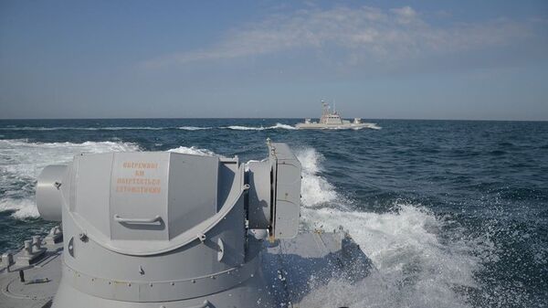 Брод украјинске морнарице на војним вежбама Штурм 2018 - Sputnik Србија