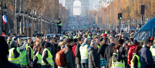Demonstracije protiv cene goriva, Pariz - Sputnik Srbija