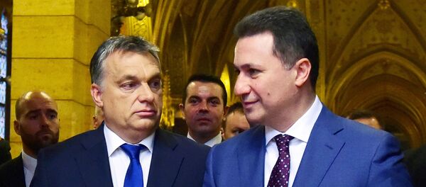Viktor Orban i Nikola Gruevski Viktor Orban i Nikola Gruevski - Sputnik Srbija