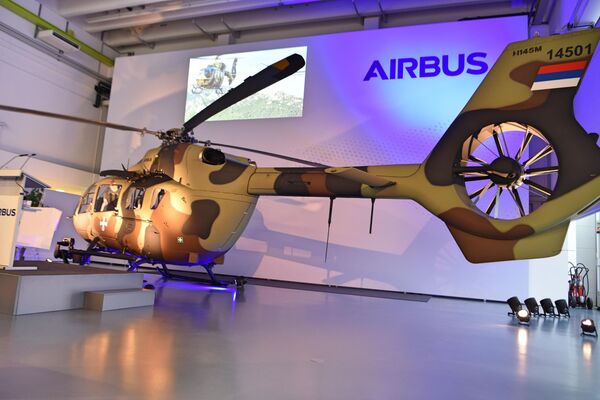 Domaće naoružanje na novim „Erbasovim“ helikopterima za Vojsku Srbije Domaće naoružanje na novim „Erbasovim“ helikopterima za Vojsku Srbije - Sputnik Srbija