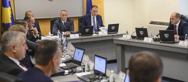 Састанак тзв. владе Косова на којој је донета одлука о повећању царинских дажбина за српску робу - Sputnik Србија