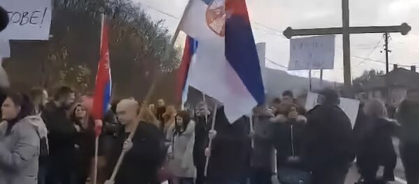 Protest Srba u Rudaru - Sputnik Srbija