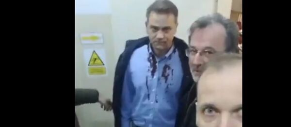 Борко Стефановић повређен на трибини - Sputnik Србија