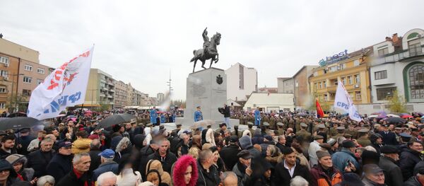 Откривање споменика Краљу Петру Првом - Sputnik Србија