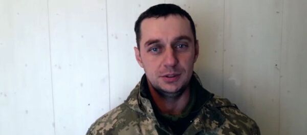 Командант дивизиона бродова за подршку поморске базе Југ украјинске ратне морнарице, капетан треће класе Владимир Лесовој, током саслушања у ФСБ - Sputnik Србија