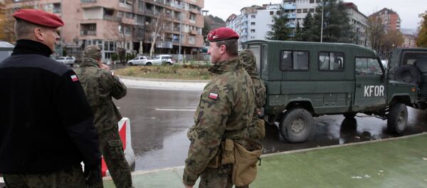 Припадници КФОР-а у Косовској Митровици - Sputnik Србија
